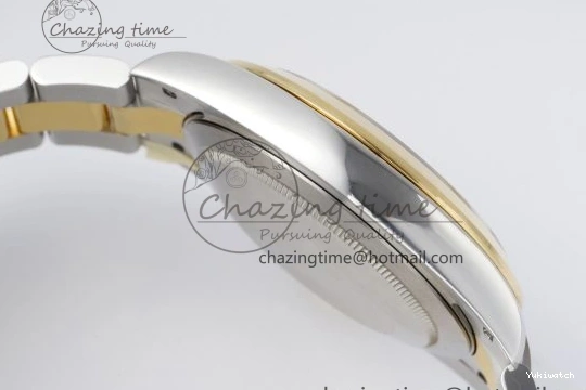 41 KING Steel Bezel on Dial 1:1 Polished Bracelet YG Oyster Best White DateJust Edition 904L SS VR3235 0311